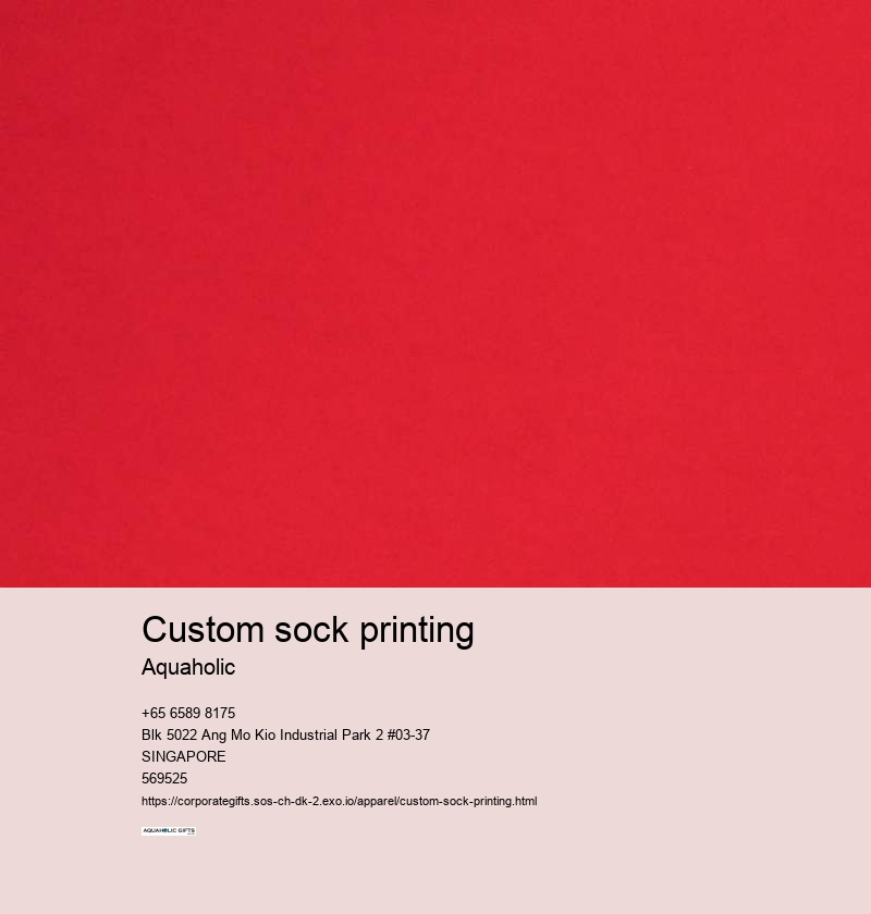 custom sock printing