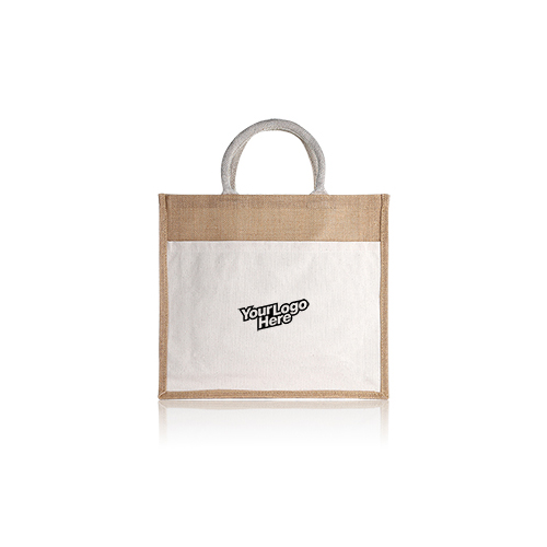 custom printed jute shopping bags