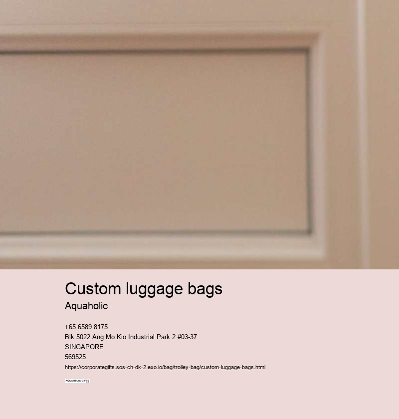 custom luggage bags